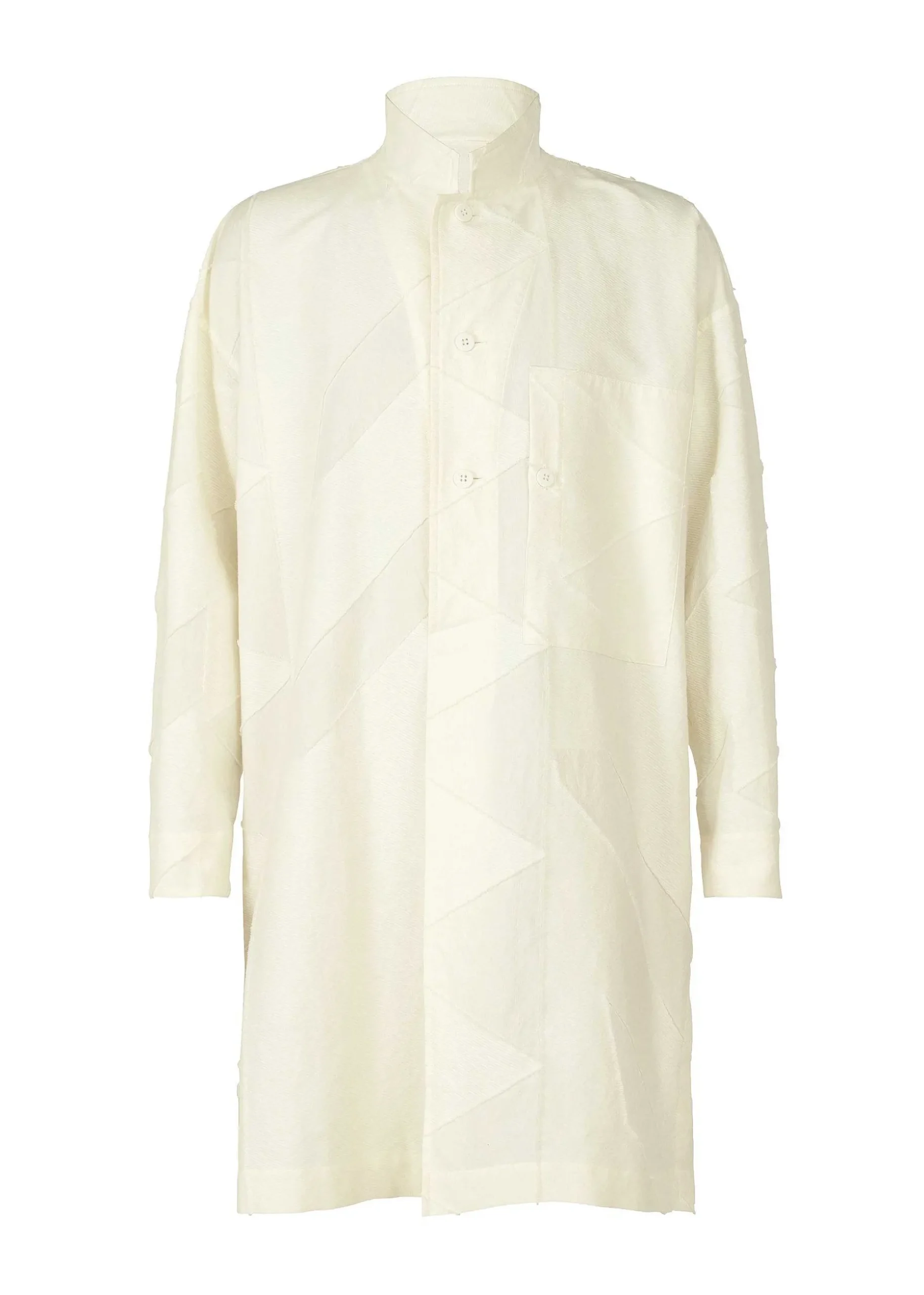 ISSEY MIYAKE Shirts|Geometry Jacquard Shirt