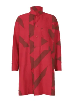 ISSEY MIYAKE Shirts|Geometry Jacquard Shirt