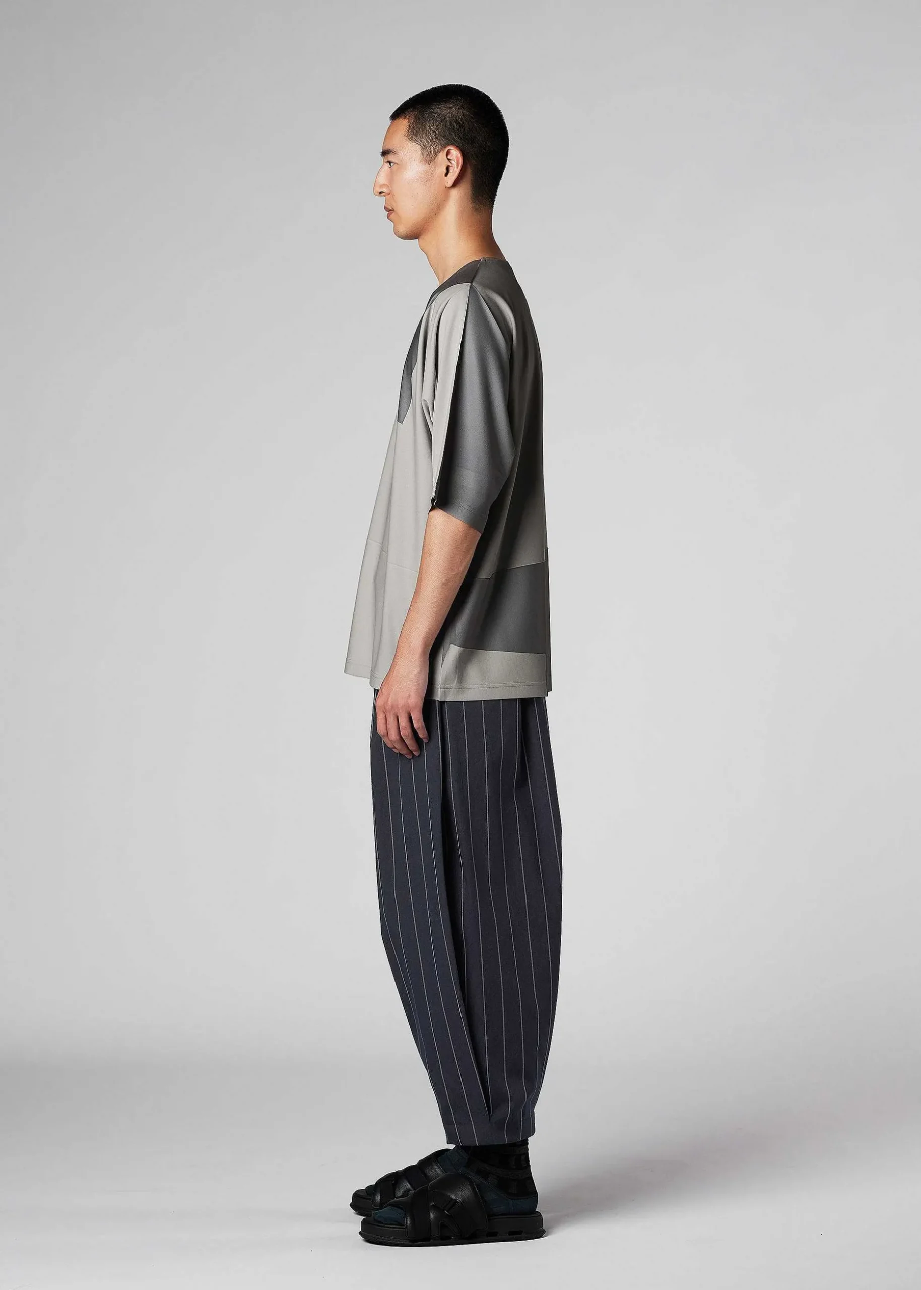 ISSEY MIYAKE Top|Geometry Jersey Stitch 2