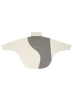ISSEY MIYAKE Top|Geometry Jersey Stitch 1
