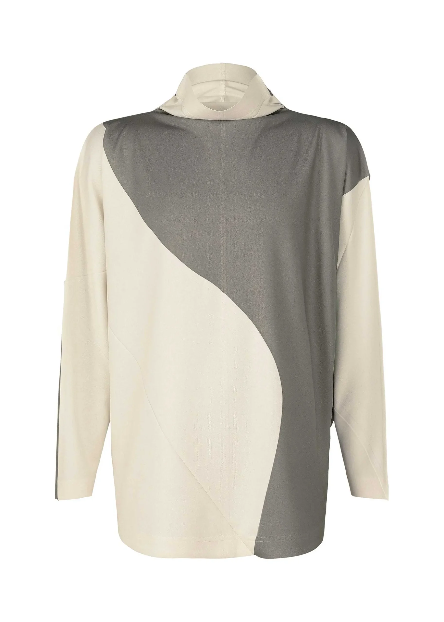 ISSEY MIYAKE Top|Geometry Jersey Stitch 1