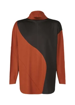 ISSEY MIYAKE Top|Geometry Jersey Stitch 1