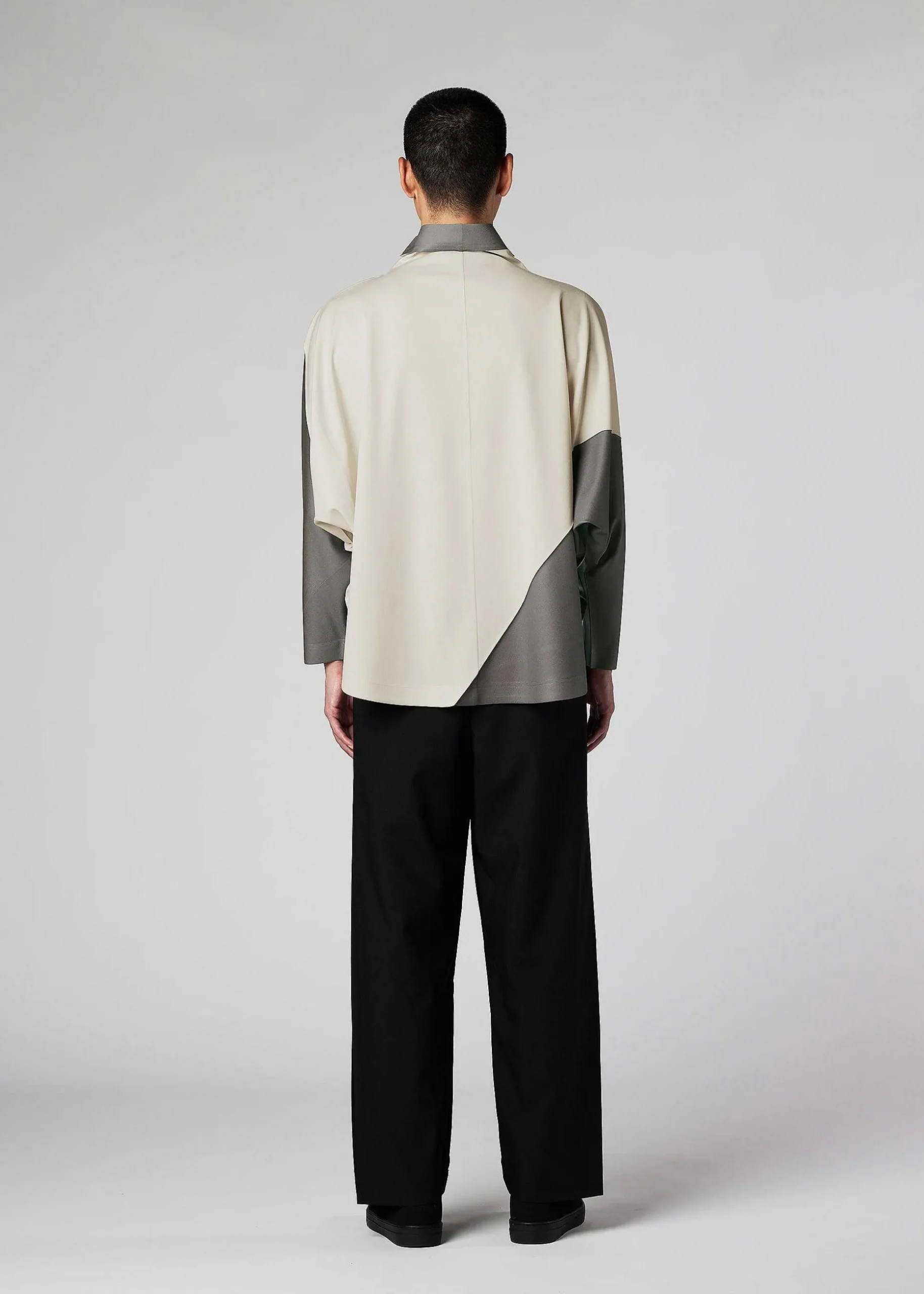 ISSEY MIYAKE Top|Geometry Jersey Stitch 1