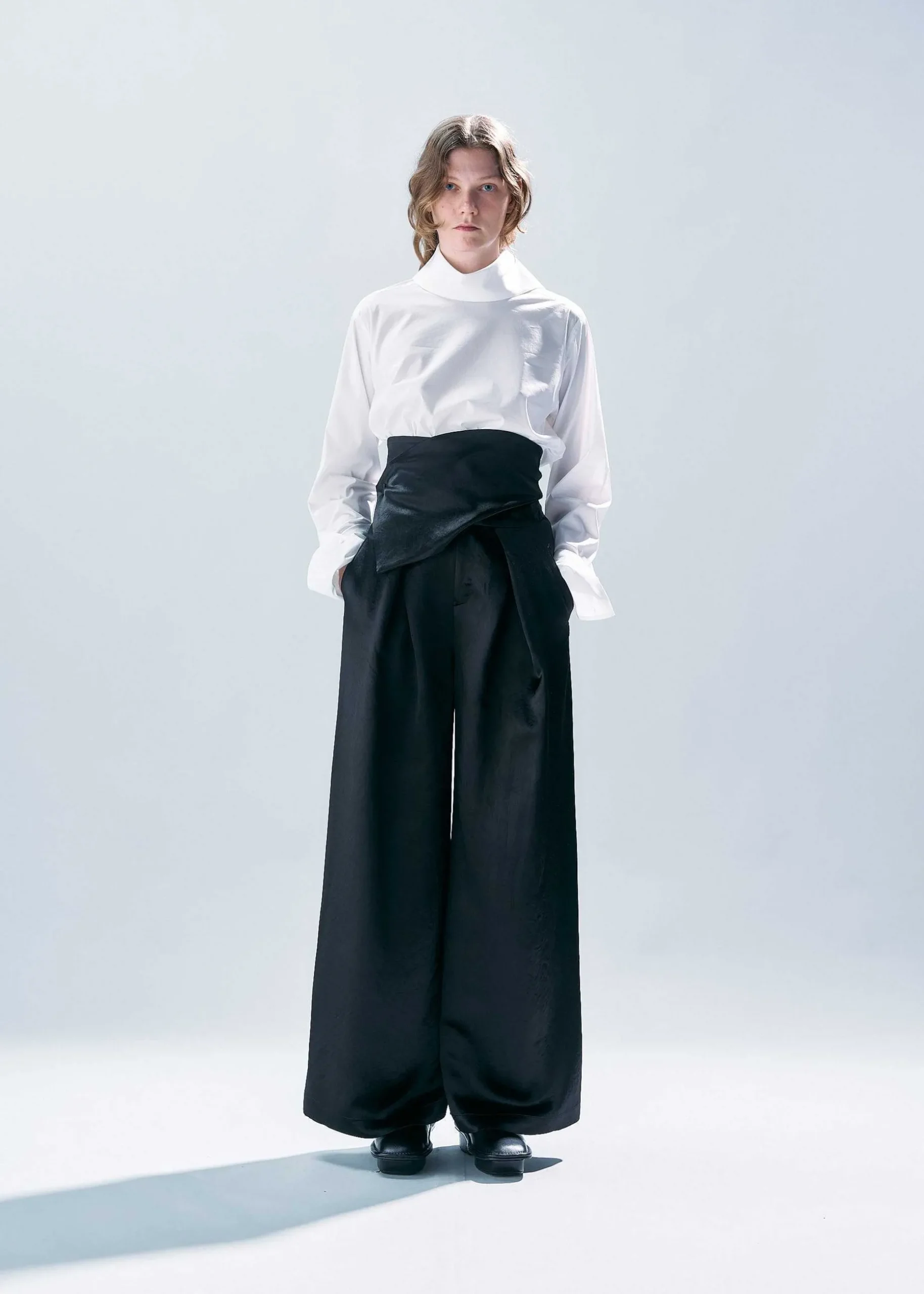 ISSEY MIYAKE Pants|Gleam Wide Pants