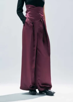 ISSEY MIYAKE Pants|Gleam Wide Pants