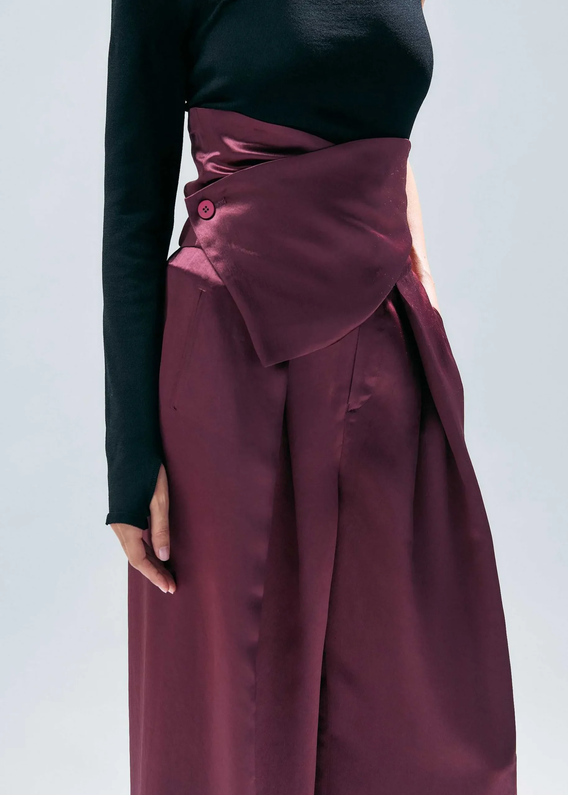 ISSEY MIYAKE Pants|Gleam Wide Pants