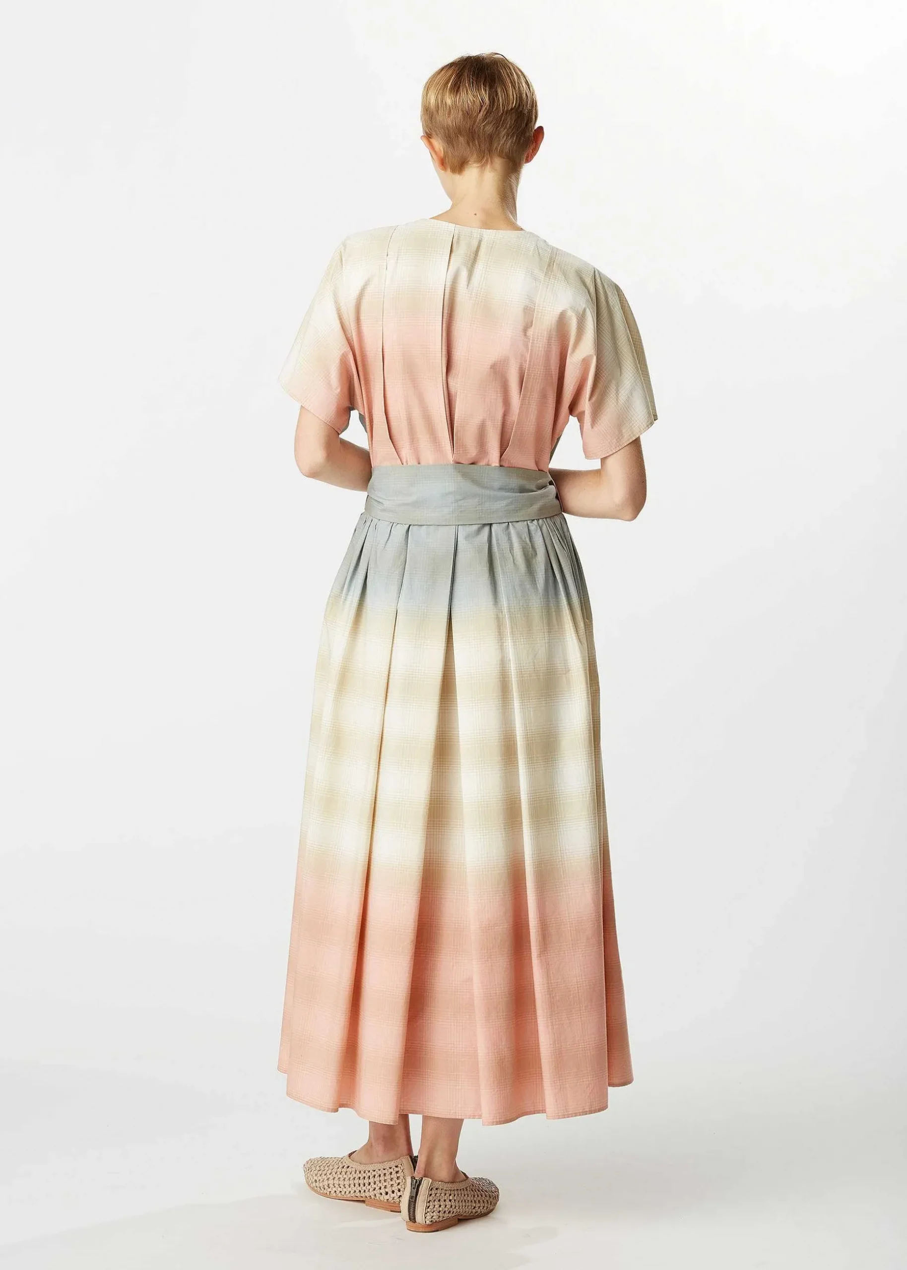 ISSEY MIYAKE Dress|Gradation Check