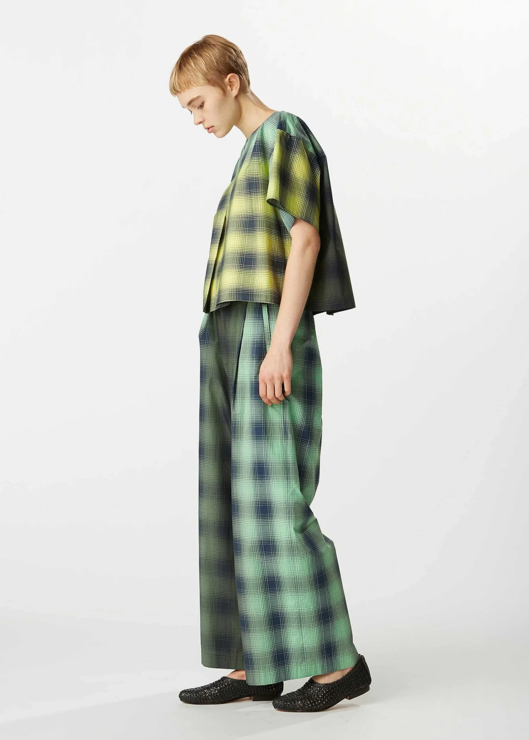 ISSEY MIYAKE Top|Gradation Check
