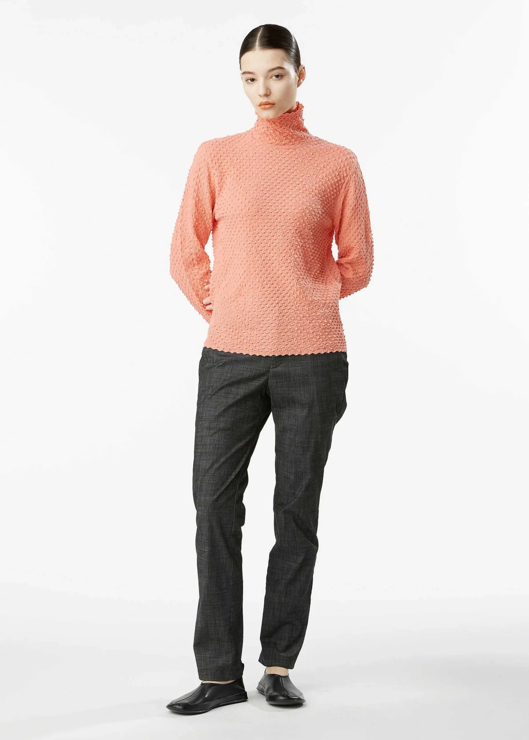 ISSEY MIYAKE Top|High Twist Cotton