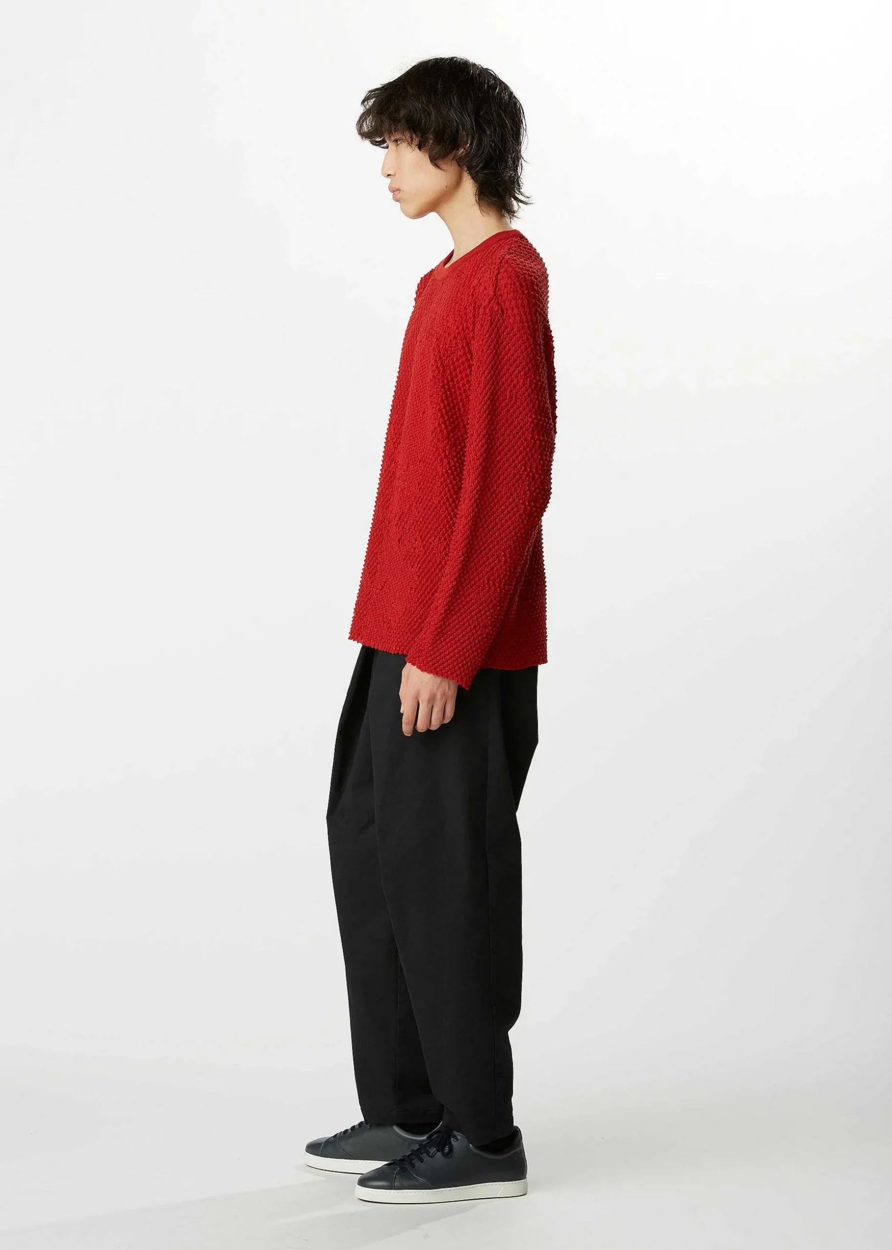 ISSEY MIYAKE Top|High Twist Wool