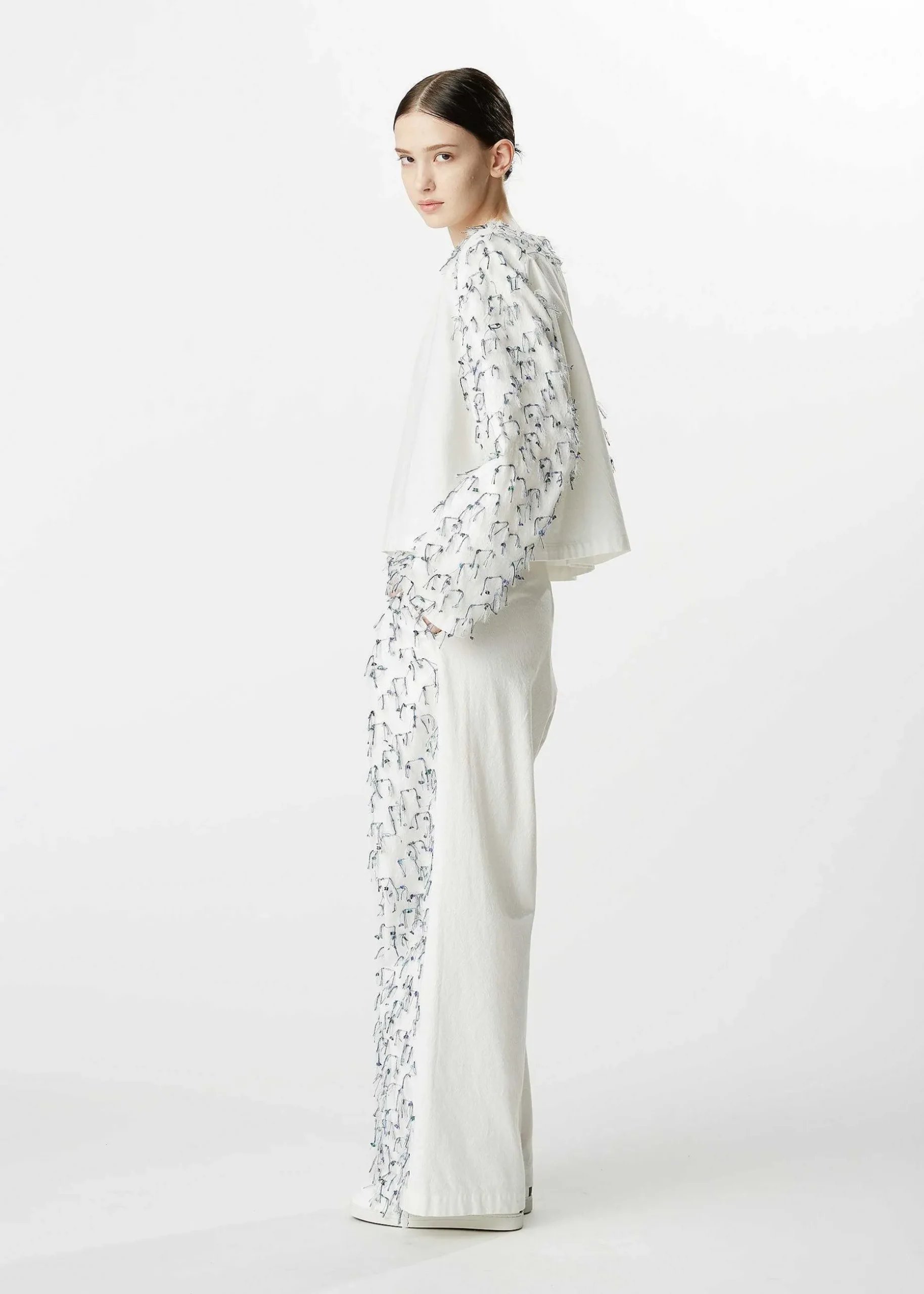 ISSEY MIYAKE Top|Hopping Cotton