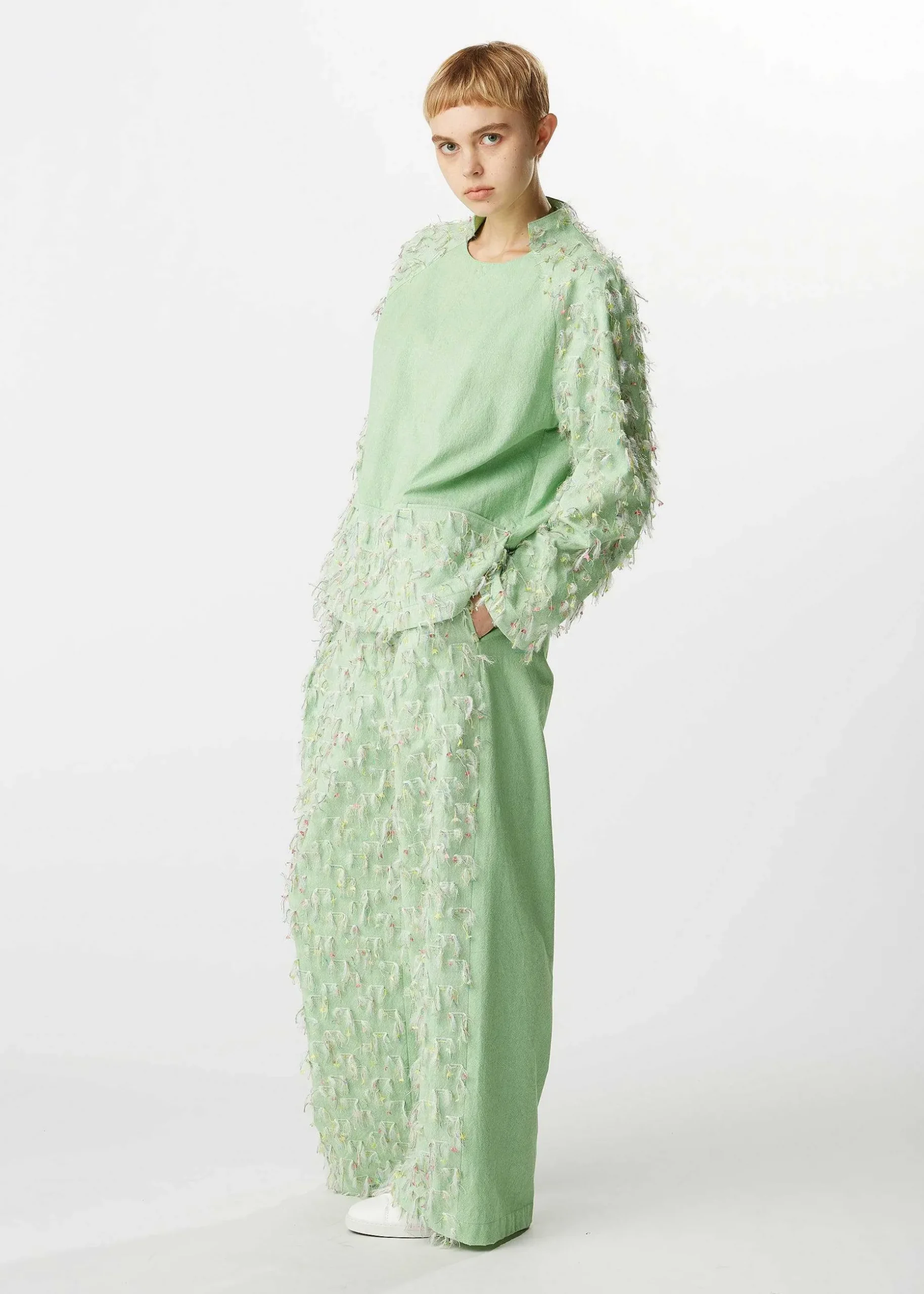 ISSEY MIYAKE Jackets & Blazers|Hopping Cotton