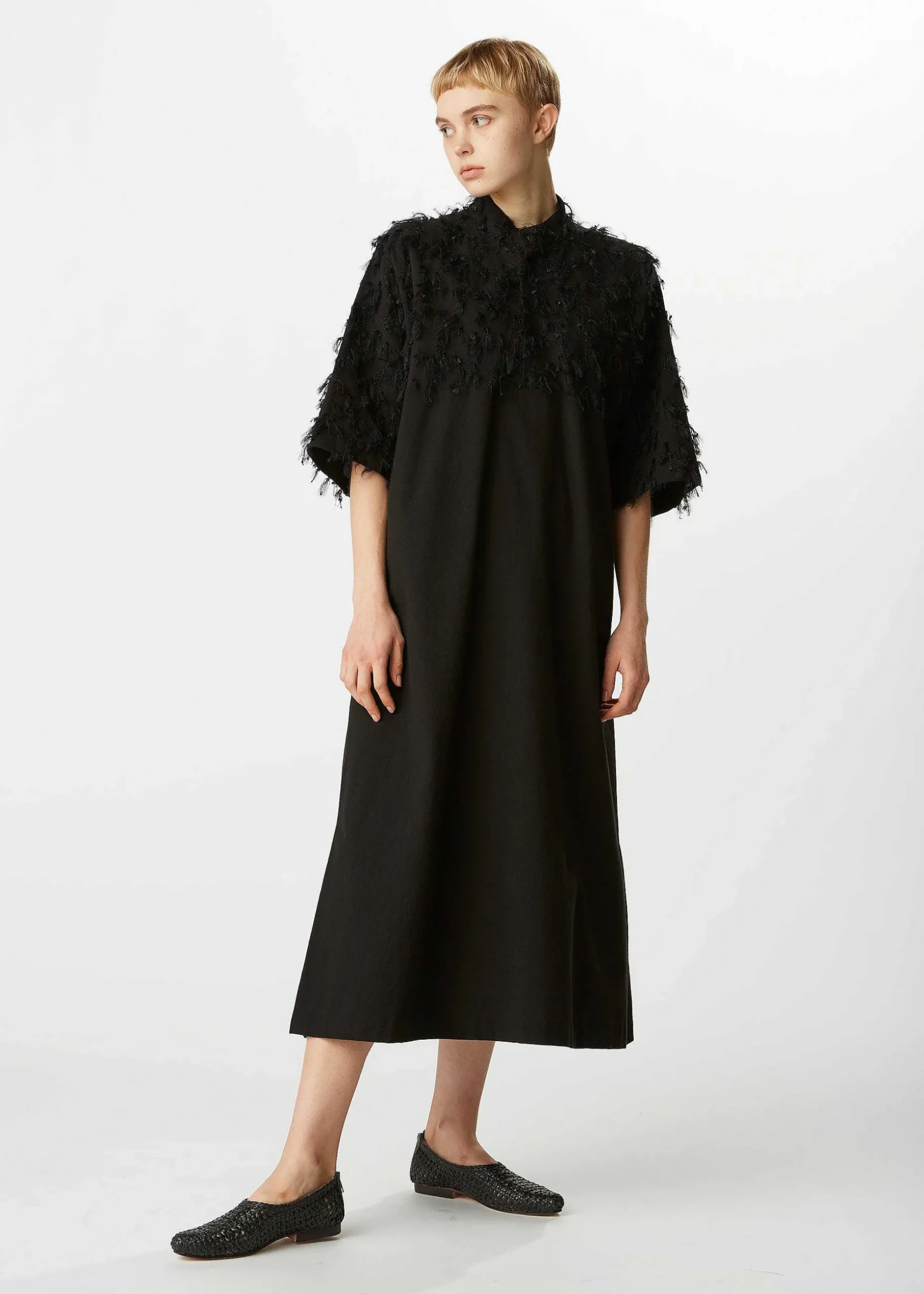 ISSEY MIYAKE Dress|Hopping Cotton