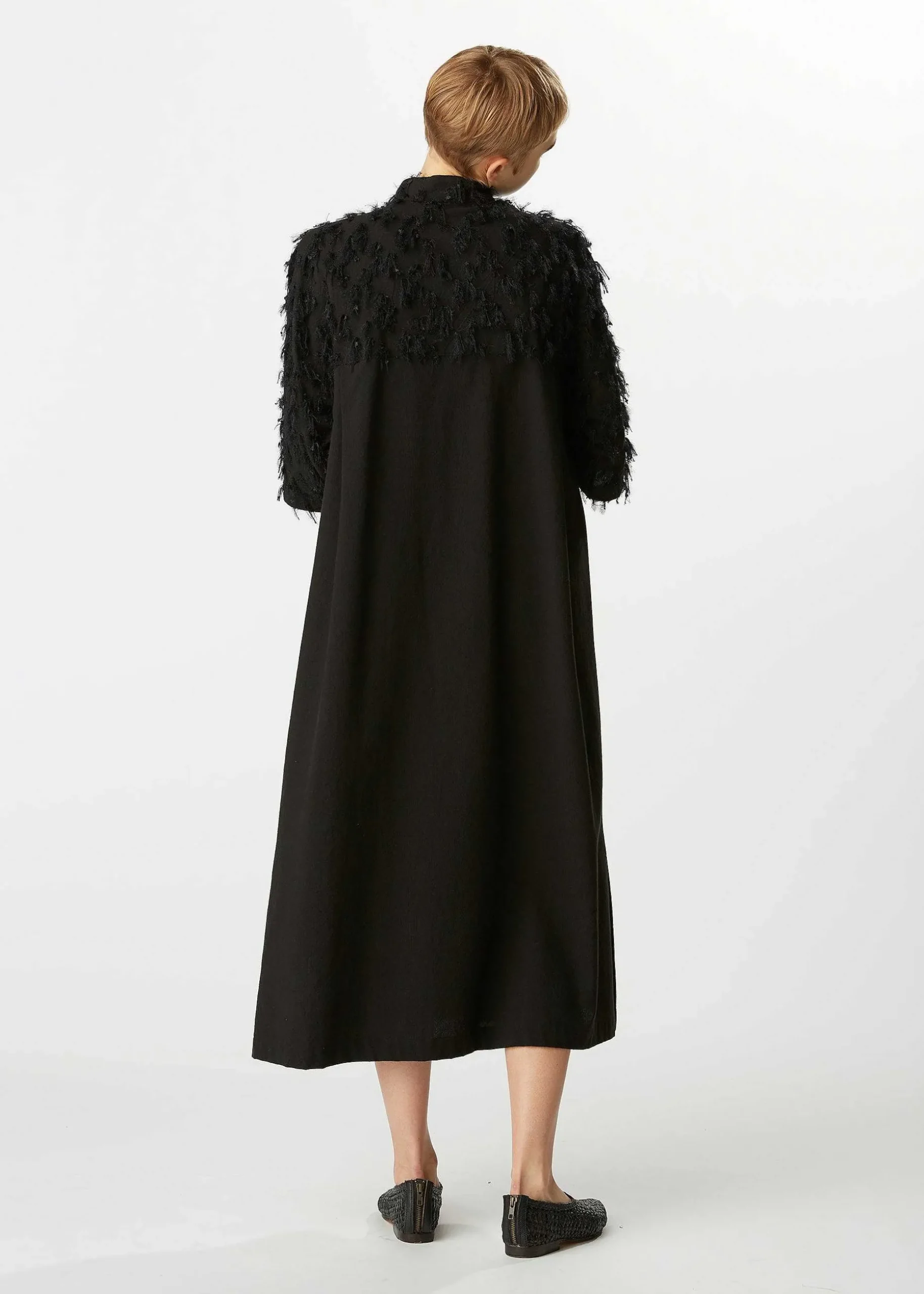 ISSEY MIYAKE Dress|Hopping Cotton