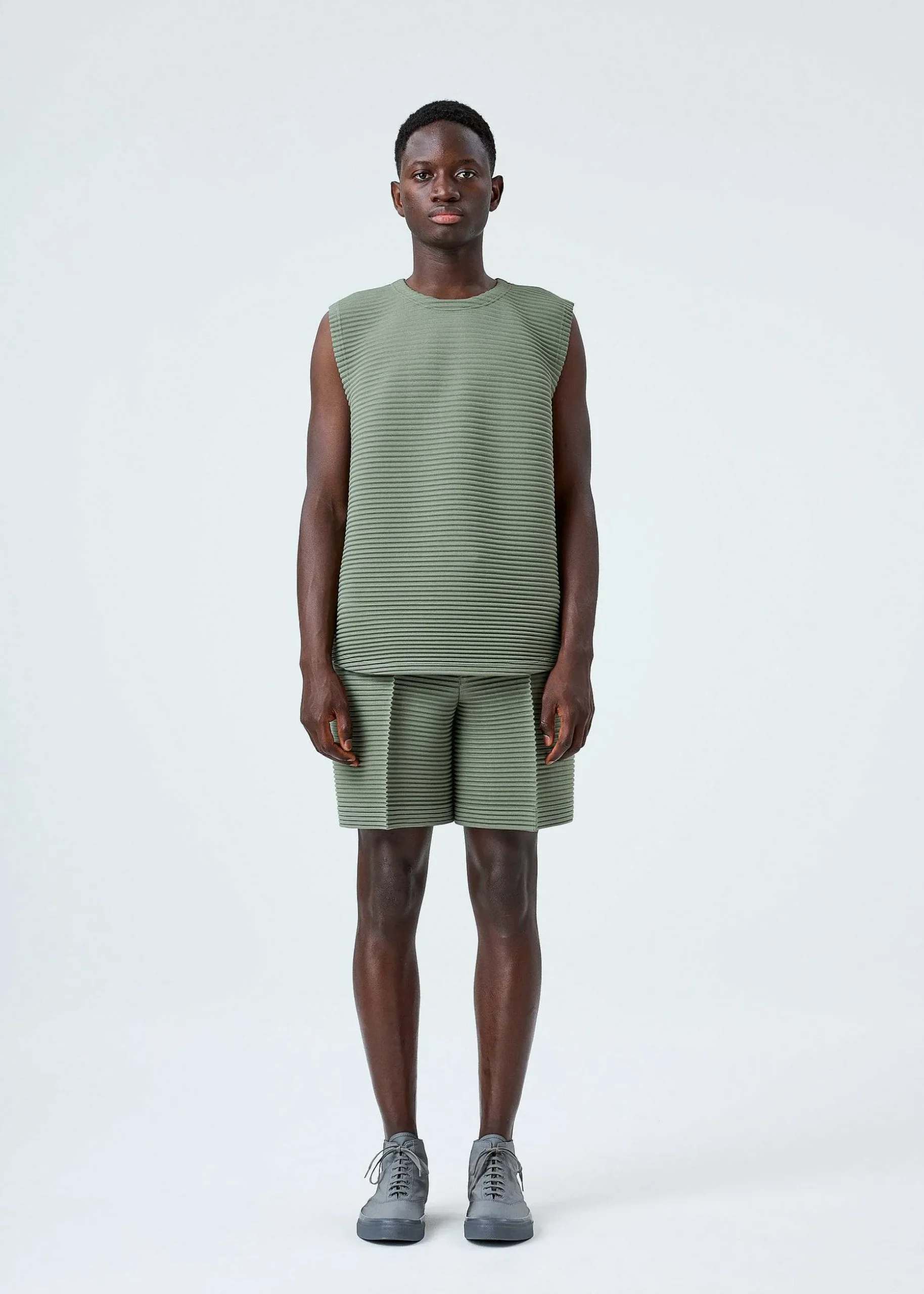 ISSEY MIYAKE Top|Horizon Pleats 2