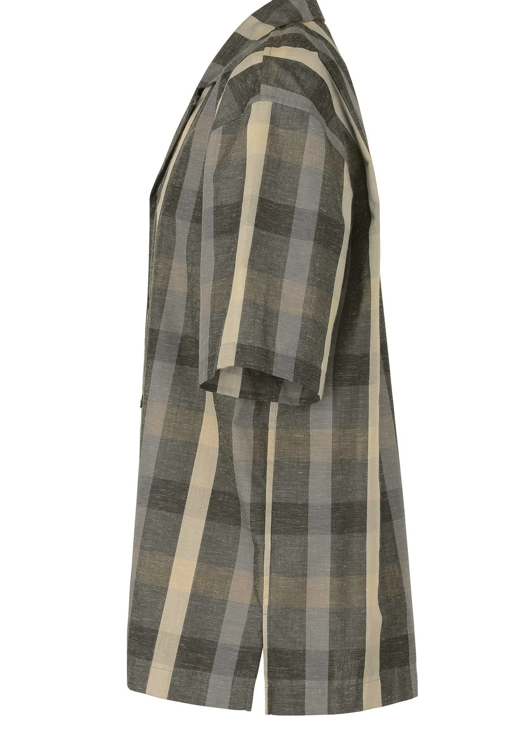 ISSEY MIYAKE Shirts|Hybrid Check Shirt