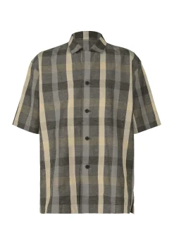 ISSEY MIYAKE Shirts|Hybrid Check Shirt