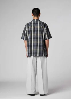 ISSEY MIYAKE Shirts|Hybrid Check Shirt