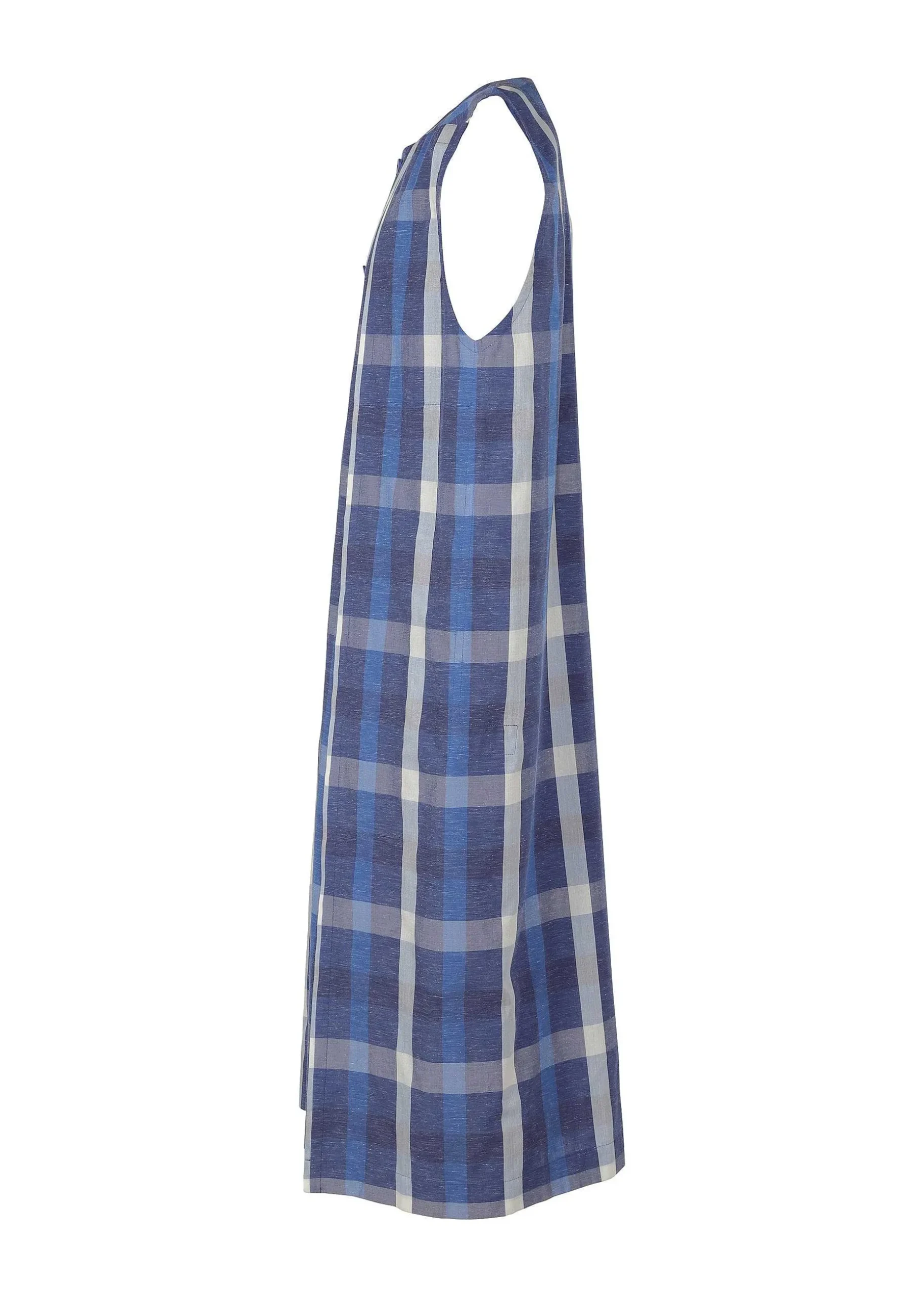 ISSEY MIYAKE Vest|Hybrid Check Shirt