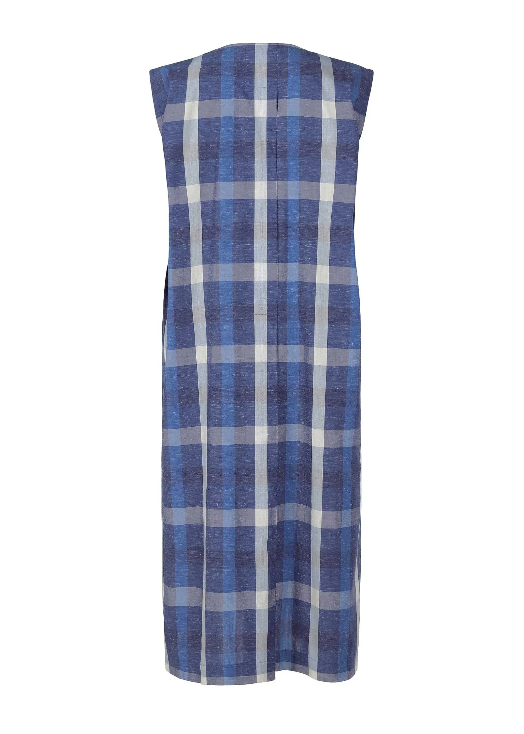 ISSEY MIYAKE Vest|Hybrid Check Shirt