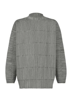 ISSEY MIYAKE Top|Kasuri Knit