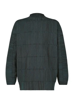 ISSEY MIYAKE Top|Kasuri Knit