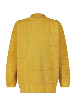 ISSEY MIYAKE Top|Kasuri Knit