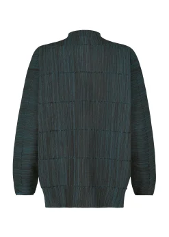 ISSEY MIYAKE Top|Kasuri Knit