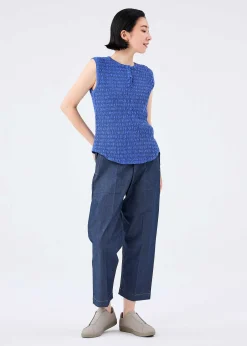 ISSEY MIYAKE Top|Knit Like Cloth
