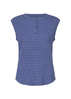 ISSEY MIYAKE Top|Knit Like Cloth