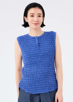 ISSEY MIYAKE Top|Knit Like Cloth
