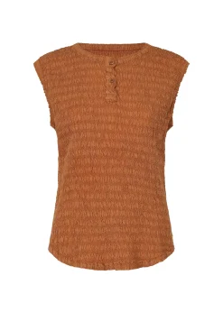 ISSEY MIYAKE Top|Knit Like Cloth