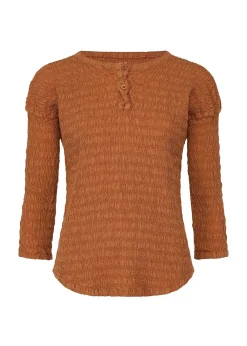 ISSEY MIYAKE Top|Knit Like Cloth