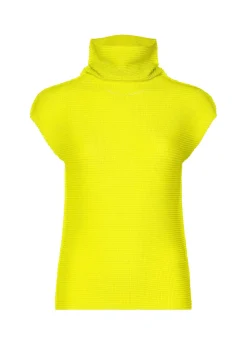 ISSEY MIYAKE Top|Knit Stretch Pleats 1
