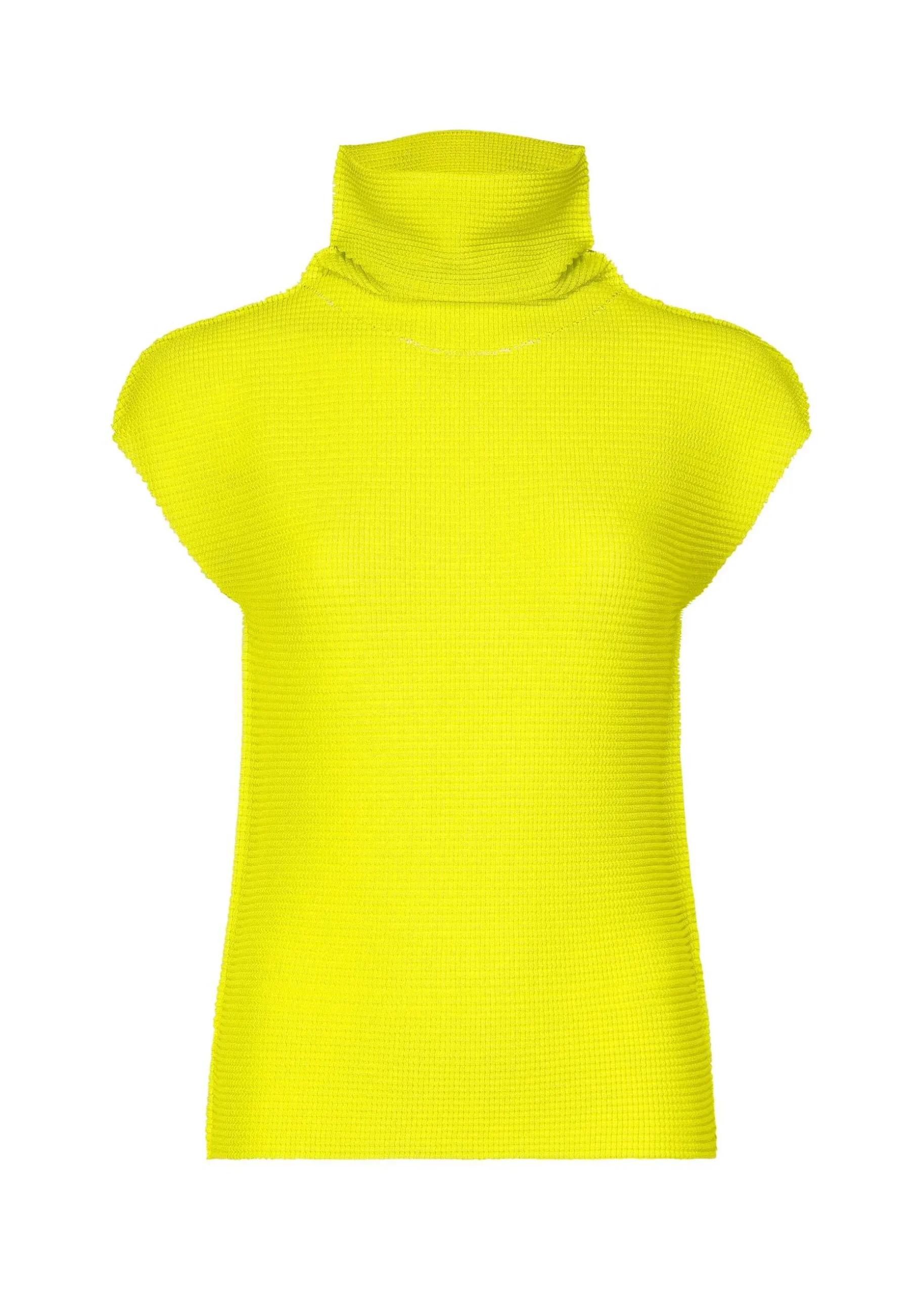 ISSEY MIYAKE Top|Knit Stretch Pleats 1