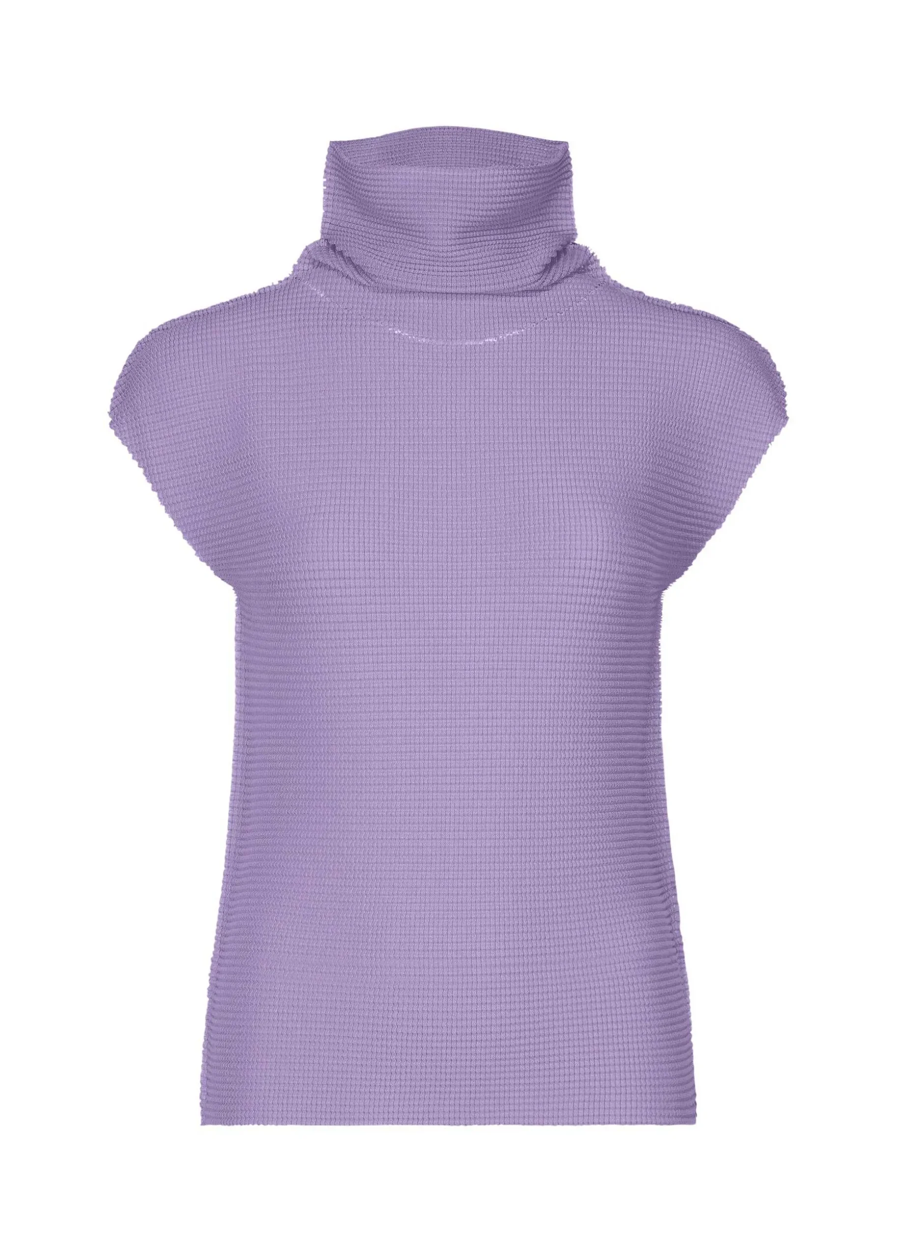 ISSEY MIYAKE Top|Knit Stretch Pleats 1