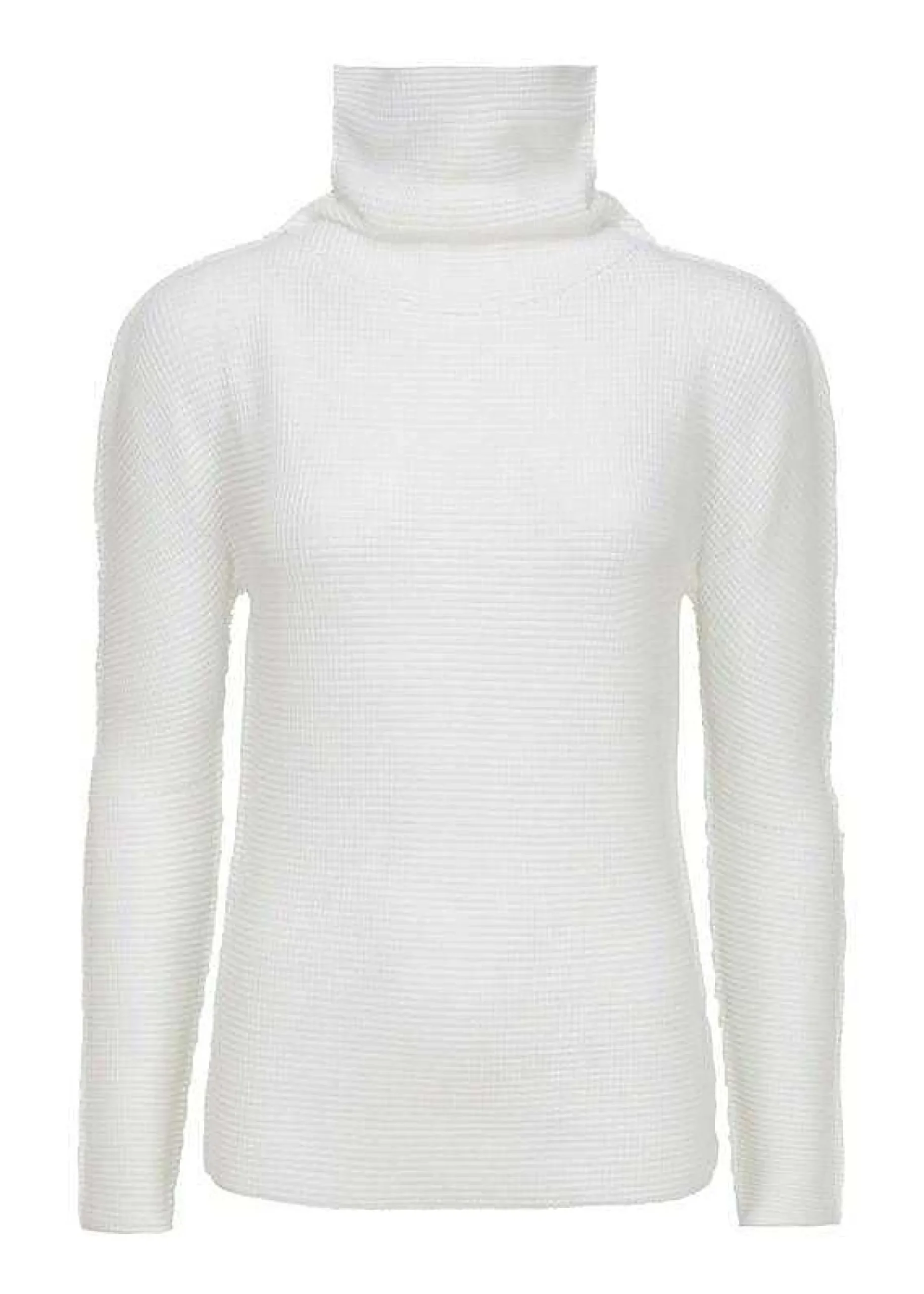 ISSEY MIYAKE Top|Knit Stretch Pleats