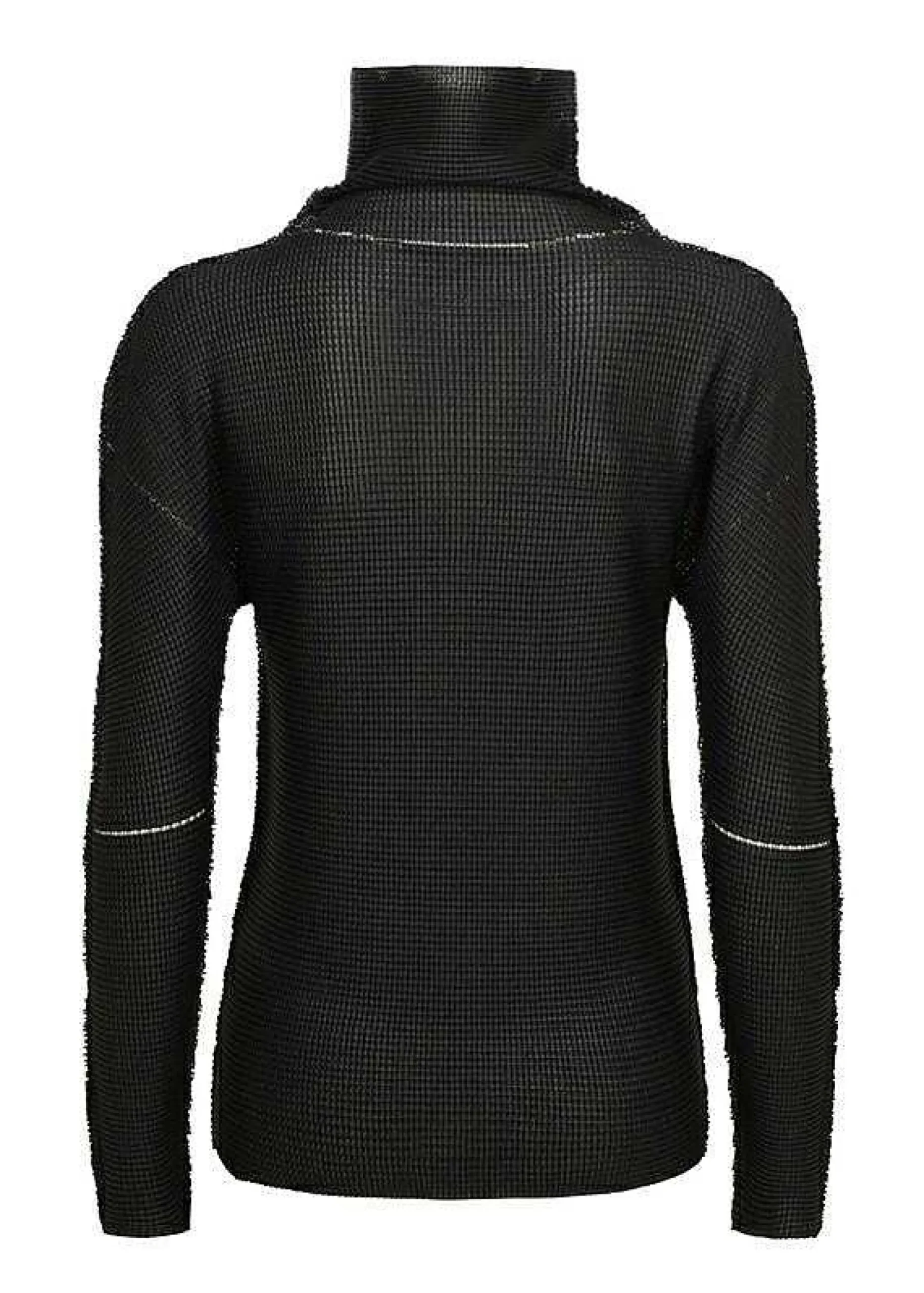 ISSEY MIYAKE Top|Knit Stretch Pleats