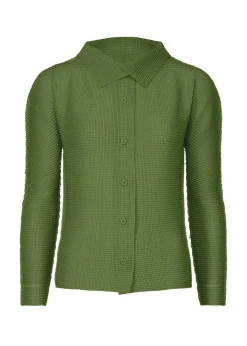 ISSEY MIYAKE Cardigan|Knit Stretch Pleats 1