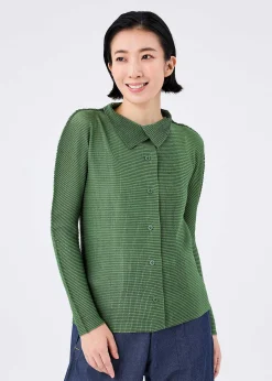 ISSEY MIYAKE Cardigan|Knit Stretch Pleats 1