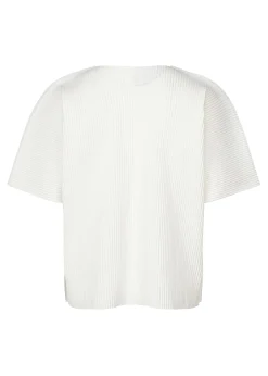 ISSEY MIYAKE Top|Kumo Fine Knit Pleats T