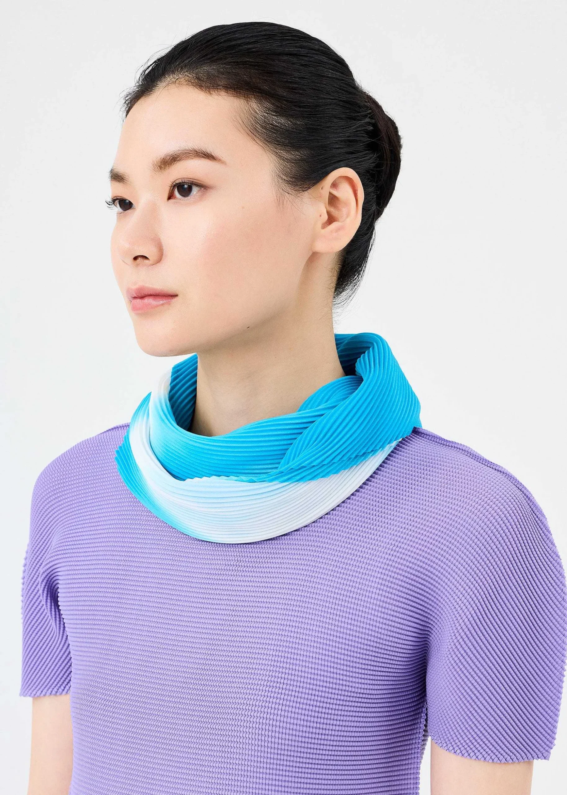 ISSEY MIYAKE Stole|Kumo Pleats Stole