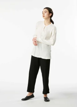 ISSEY MIYAKE Top|Kyo Chijimi Basic
