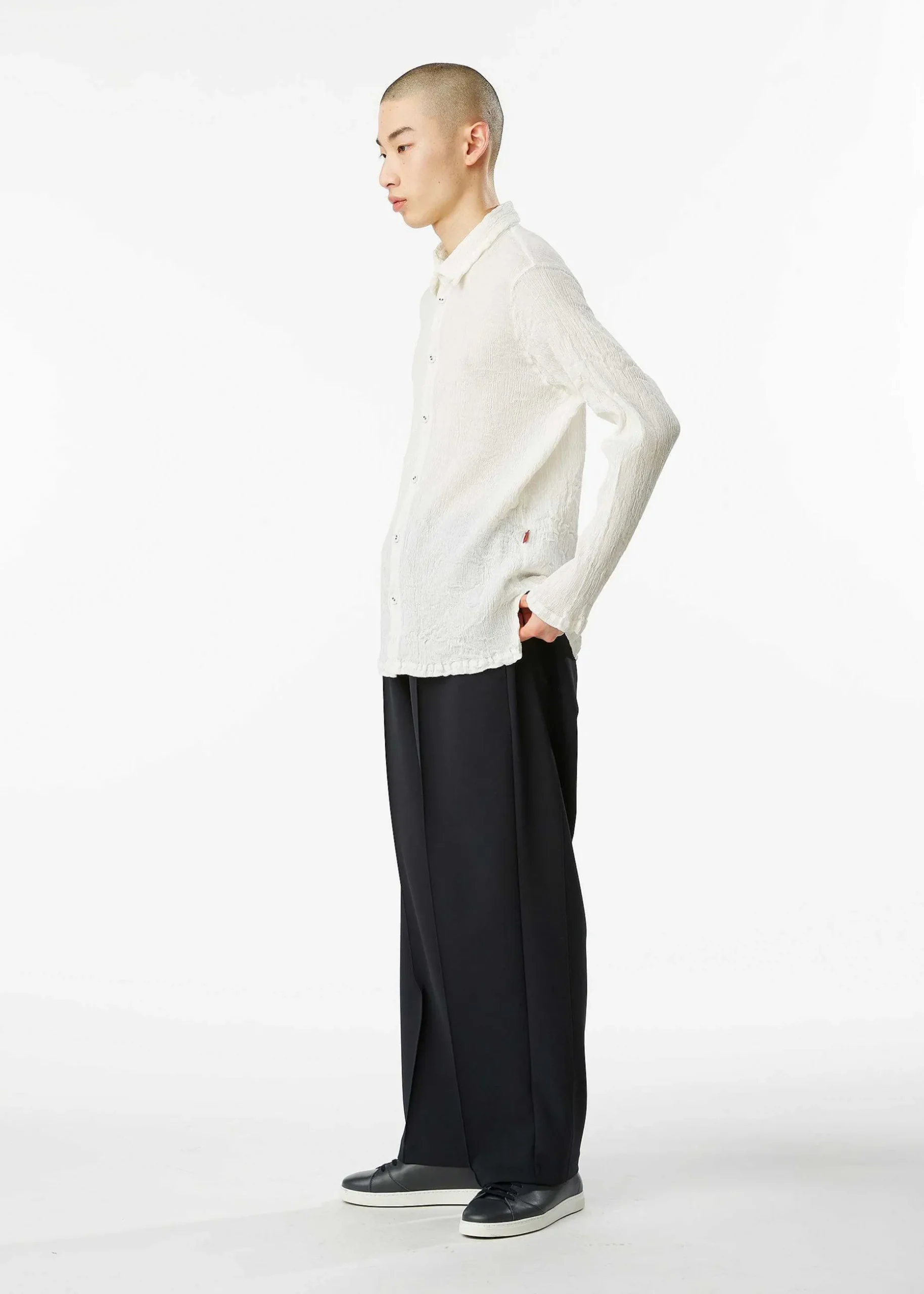ISSEY MIYAKE Shirts|Kyo Chijimi Basic