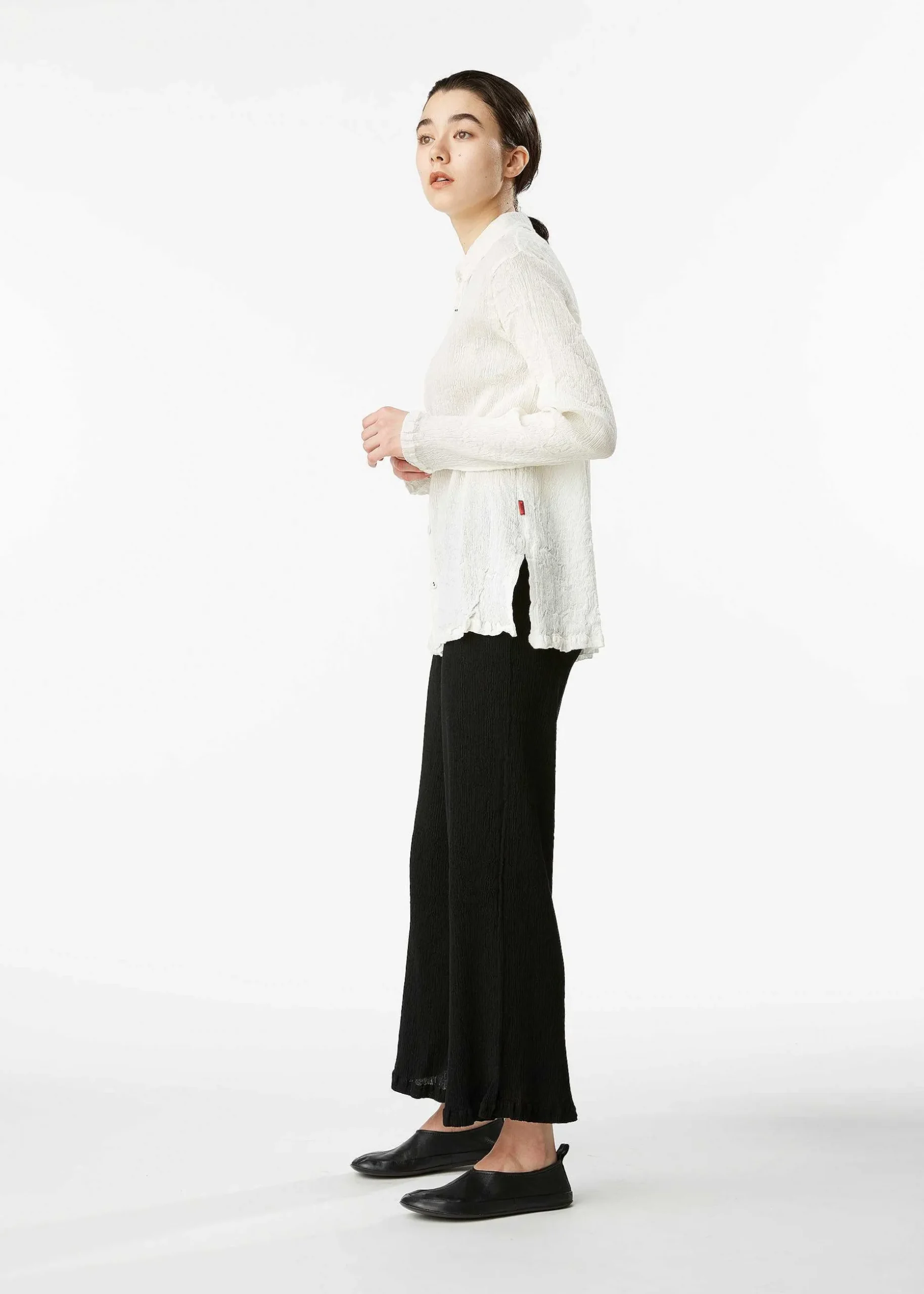 ISSEY MIYAKE Shirts|Kyo Chijimi Basic