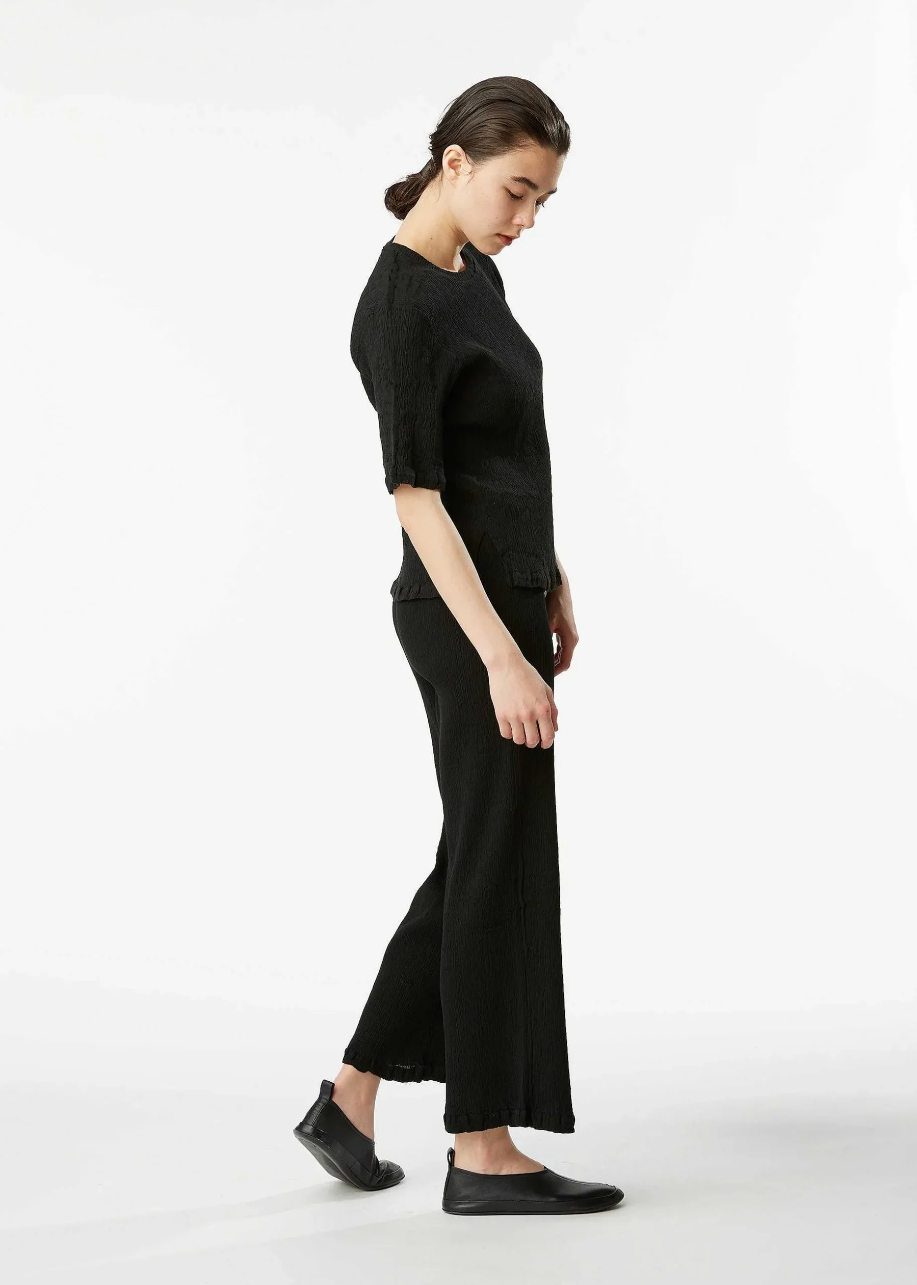 ISSEY MIYAKE Pants|Kyo Chijimi Basic