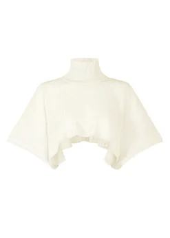 ISSEY MIYAKE Top|Kyo Chijimi Comb Stitch