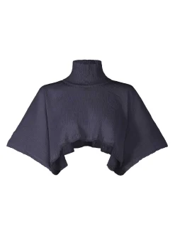 ISSEY MIYAKE Top|Kyo Chijimi Comb Stitch