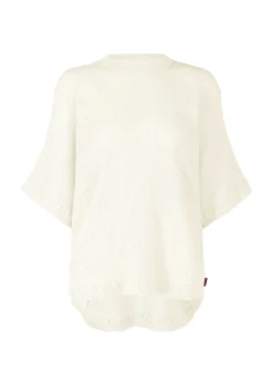 ISSEY MIYAKE Top|Kyo Chijimi Comb Stitch