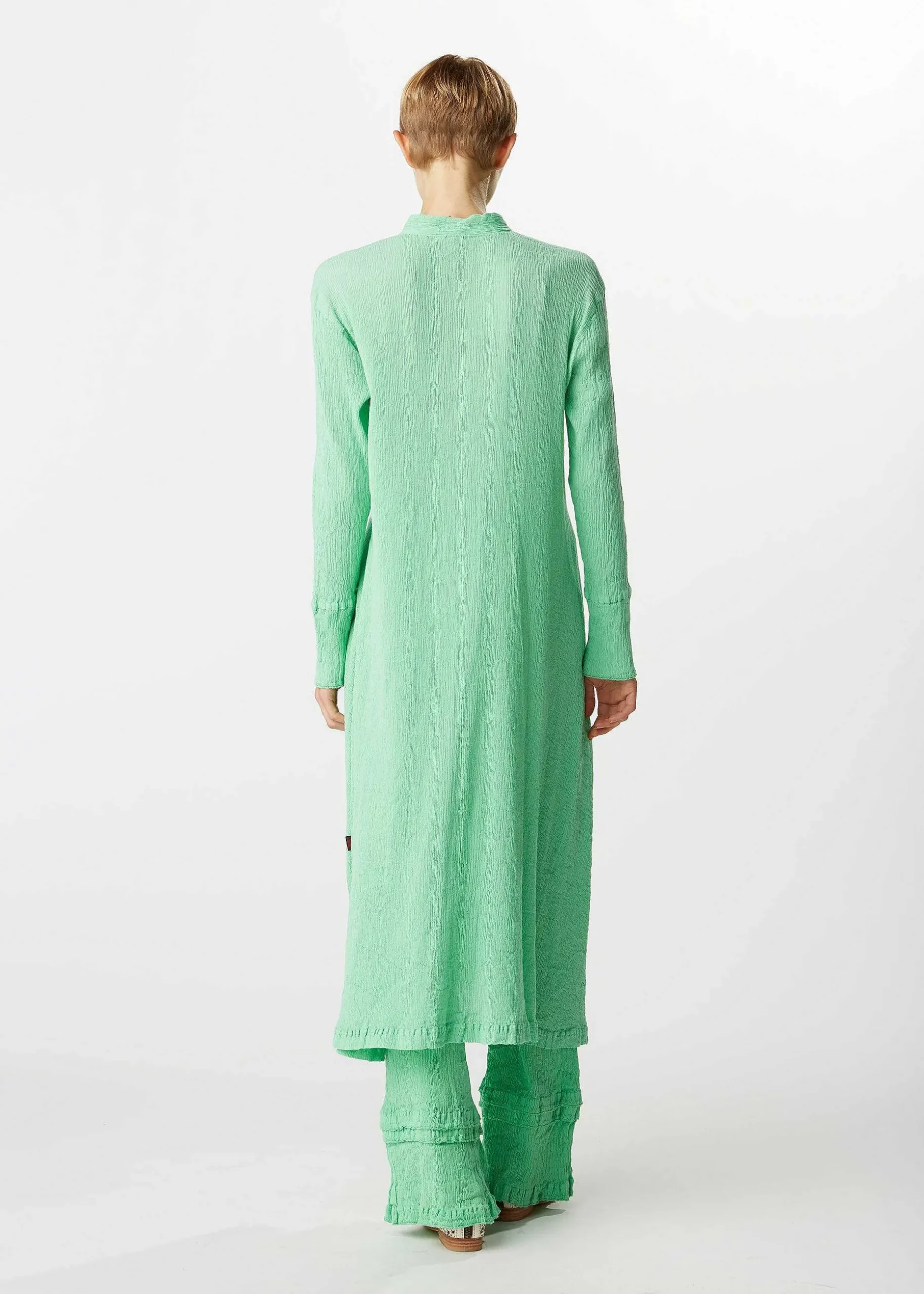 ISSEY MIYAKE Dress|Kyo Chijimi Comb Stitch